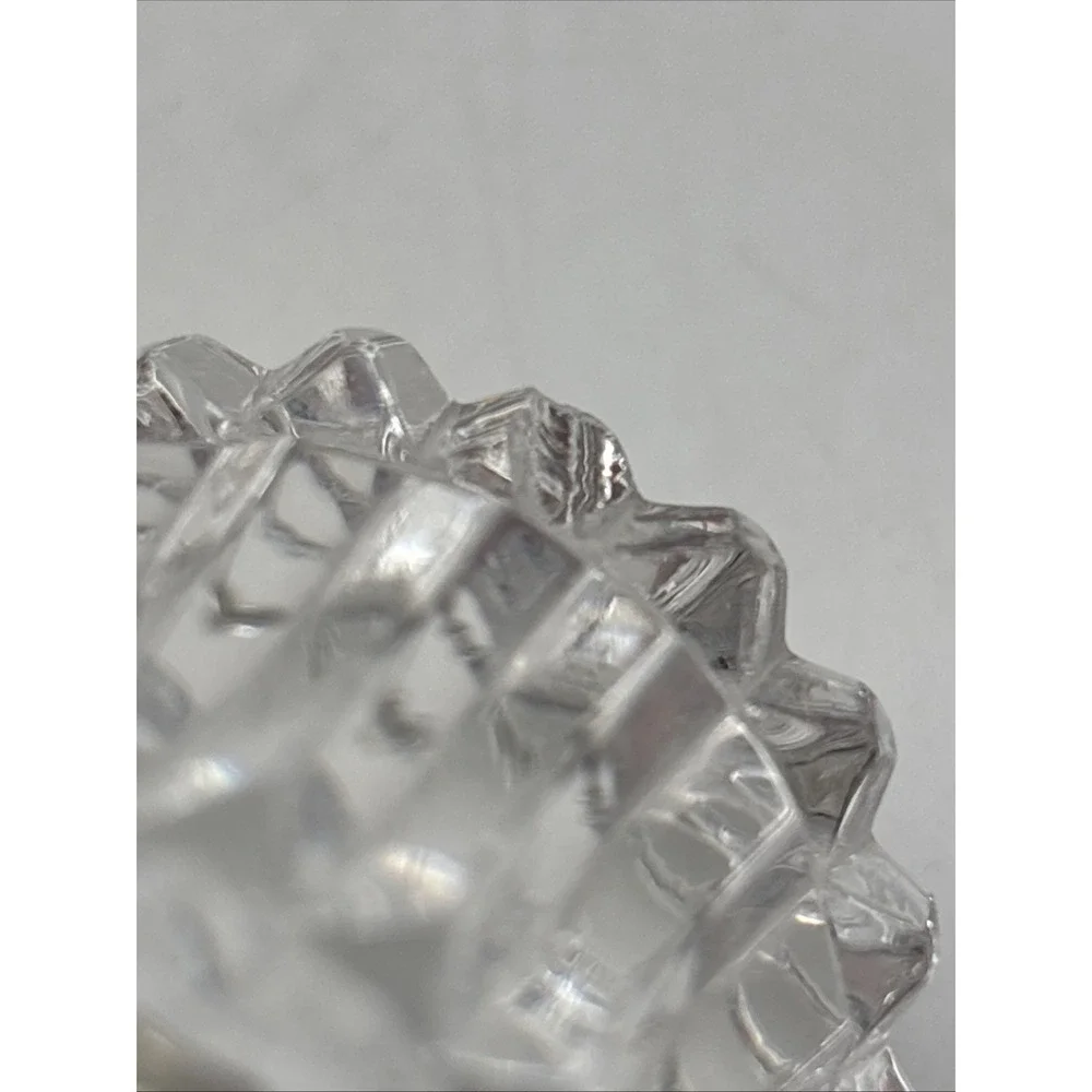 Vintage Waterford Crystal Mens Shaving Razor and Brush CHIP